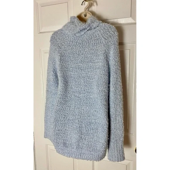 A.N.A Blue Turtleneck Sweatshirt - Picture 2 of 6